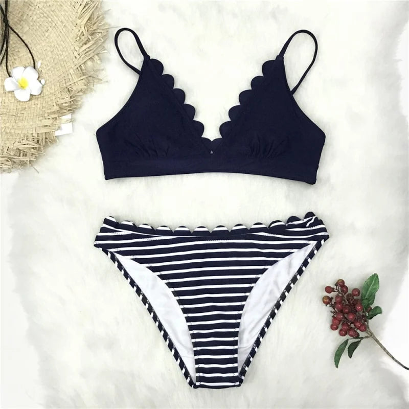 Maillot de bain deux pièces bikini