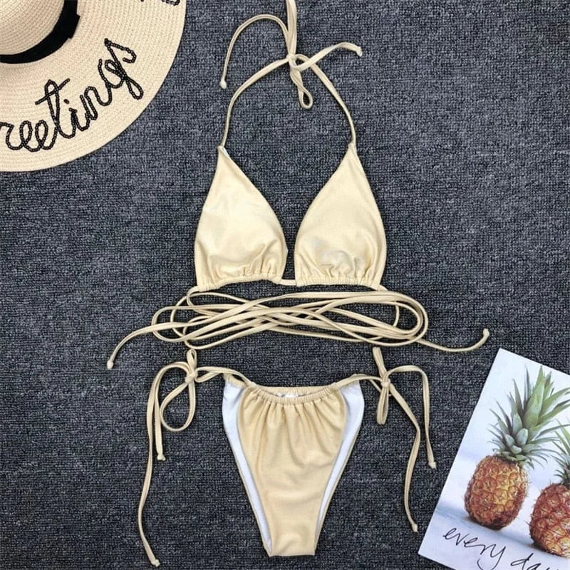 Maillot de bain deux pièces classique