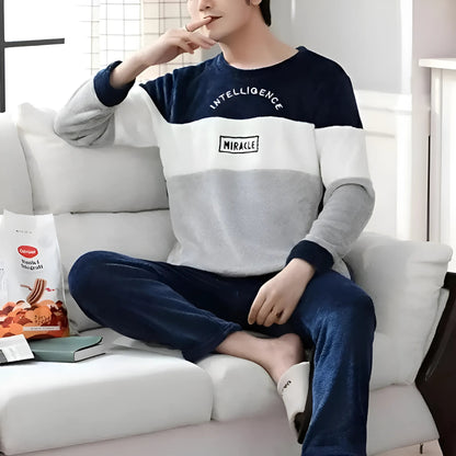 Marine Pyjamas rayés pour hommes