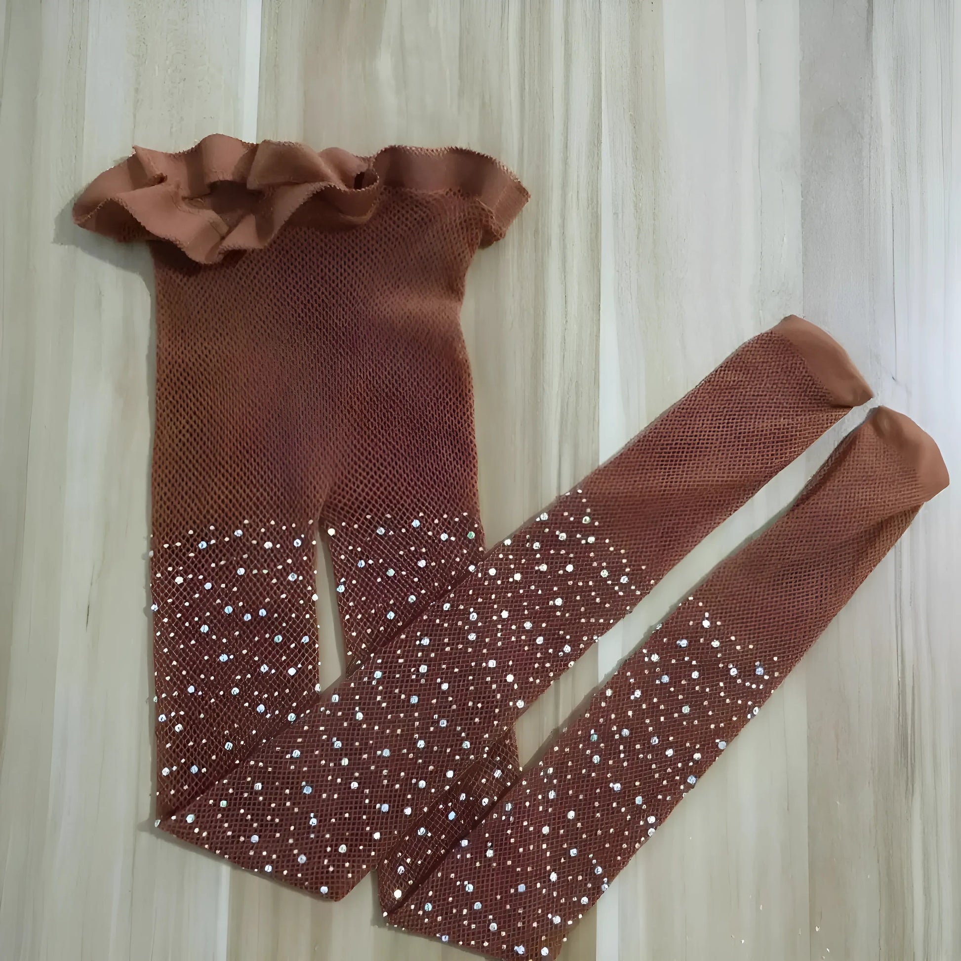 Marron Collants brillants
