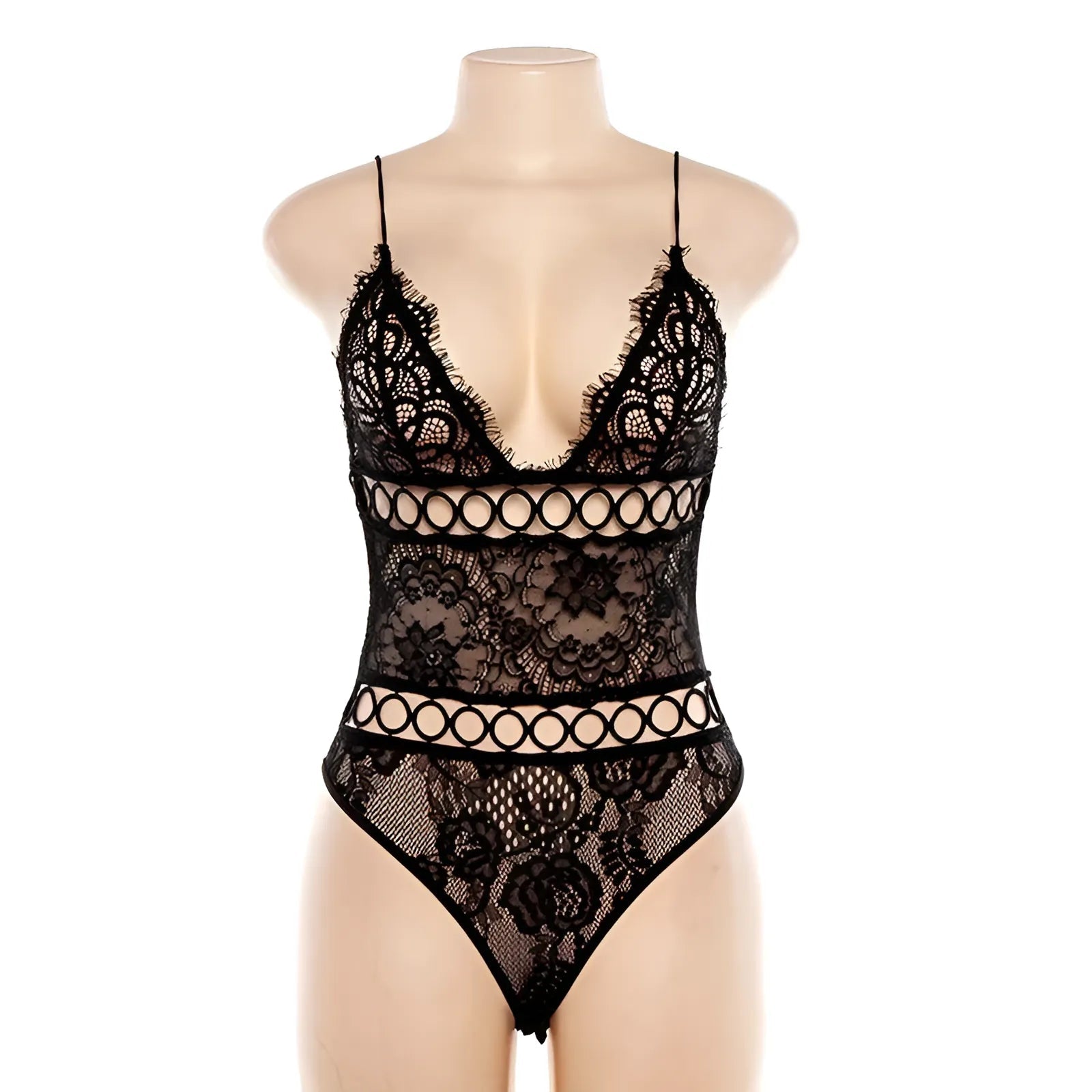 Noir Bodysuits corsets décoratifs