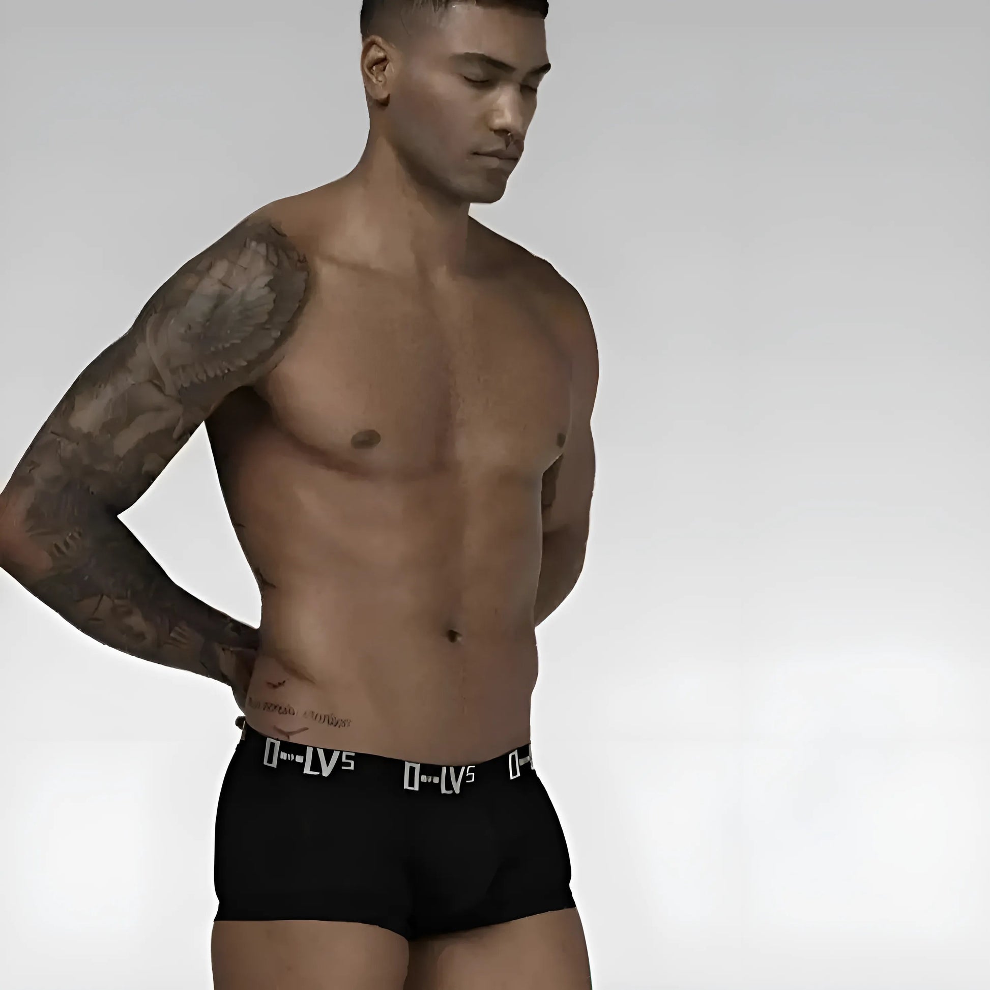 Noir Boxers pour hommes universels