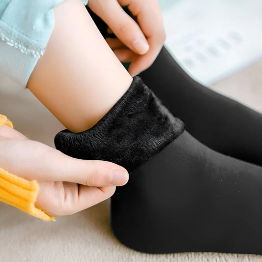 Noir Chaussettes thermiques classiques