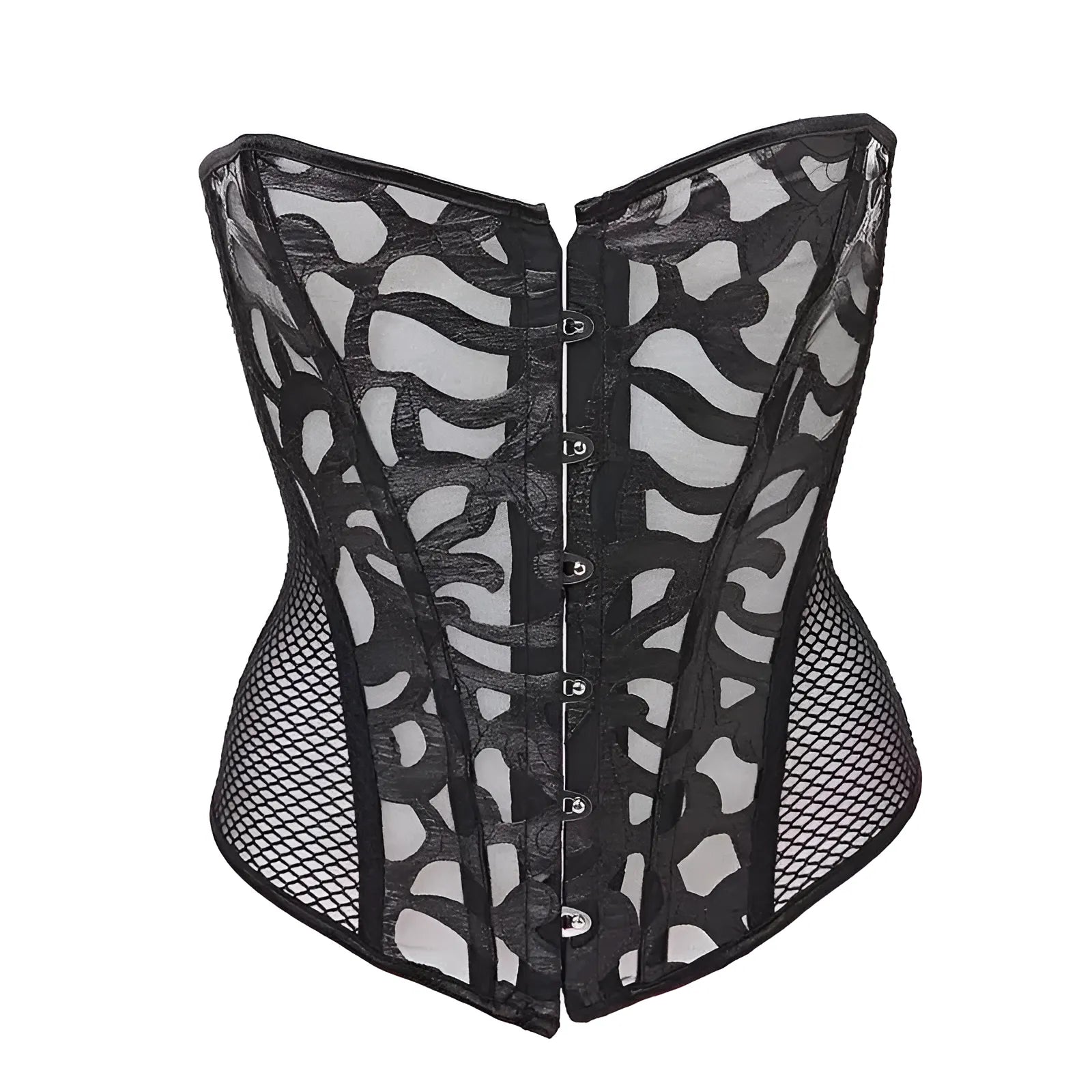 Noir Corset classique pour femmes