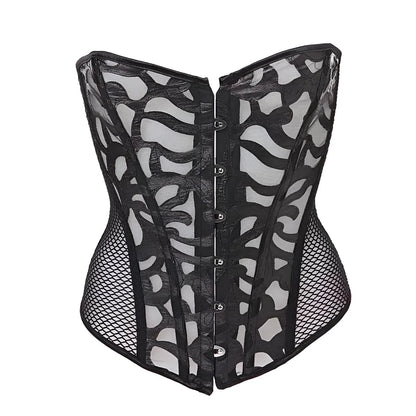 Noir Corset classique pour femmes