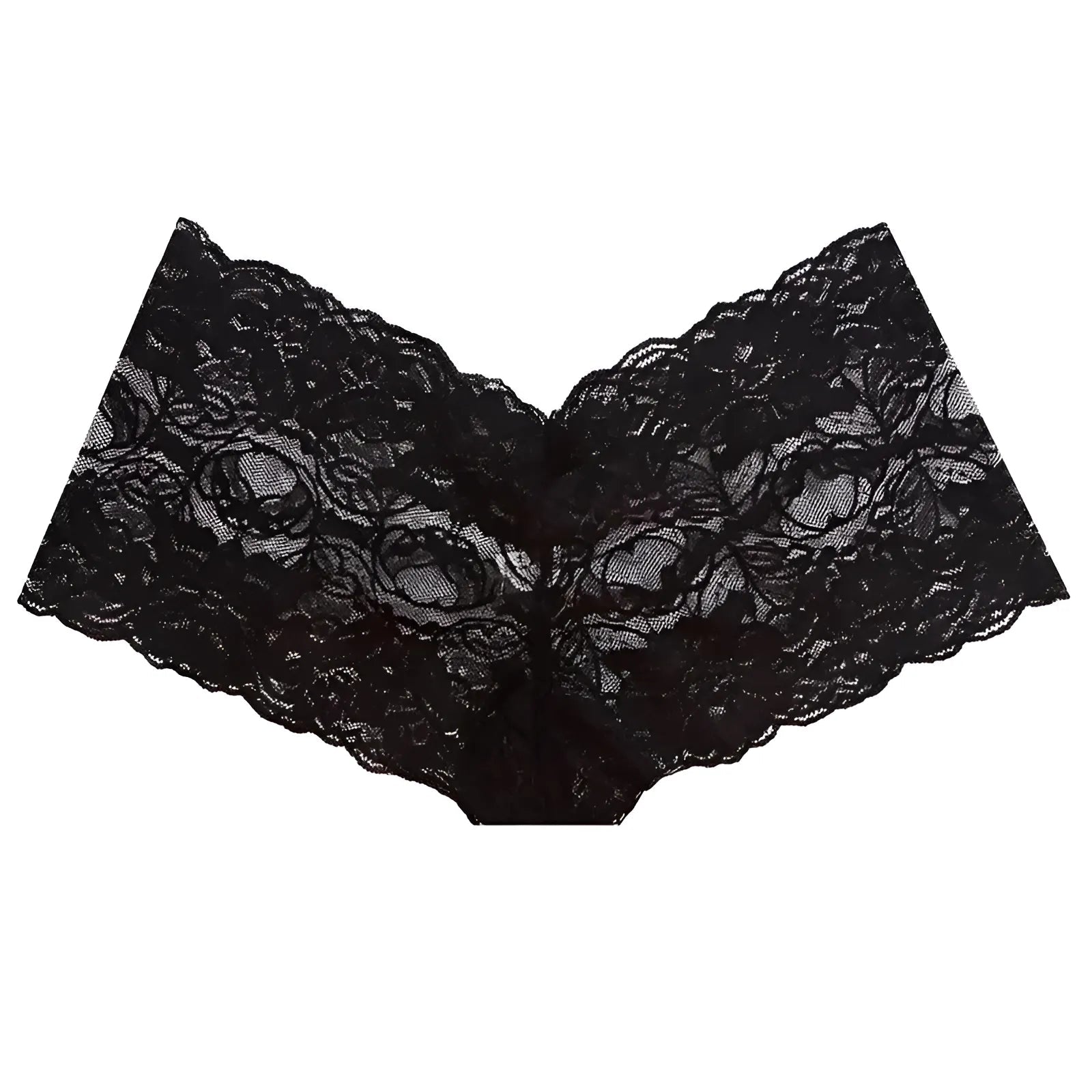 Noir Culotte brésilienne en dentelle