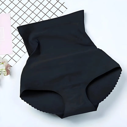 Noir Culottes rembourrées taille haute