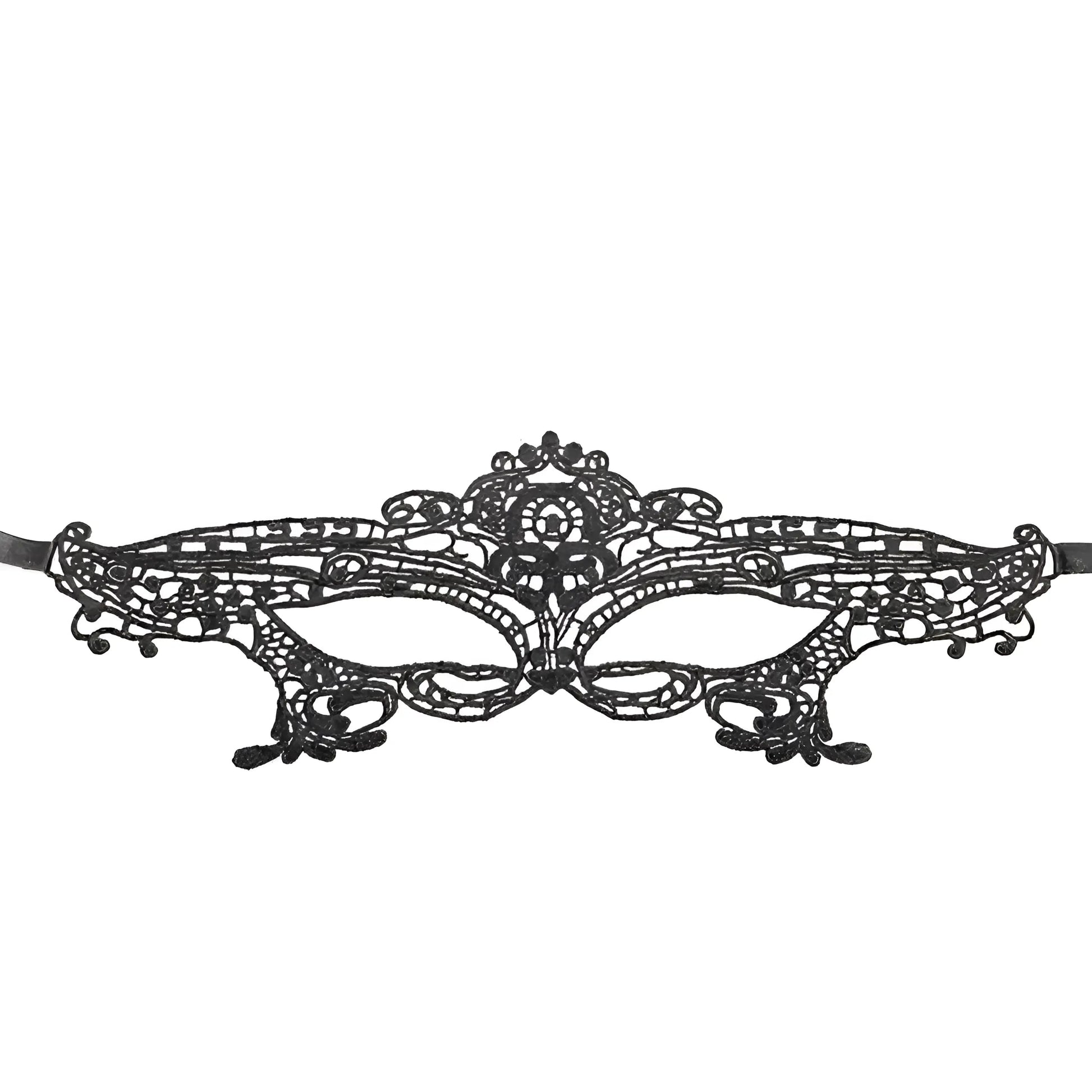 Noir Masque en dentelle
