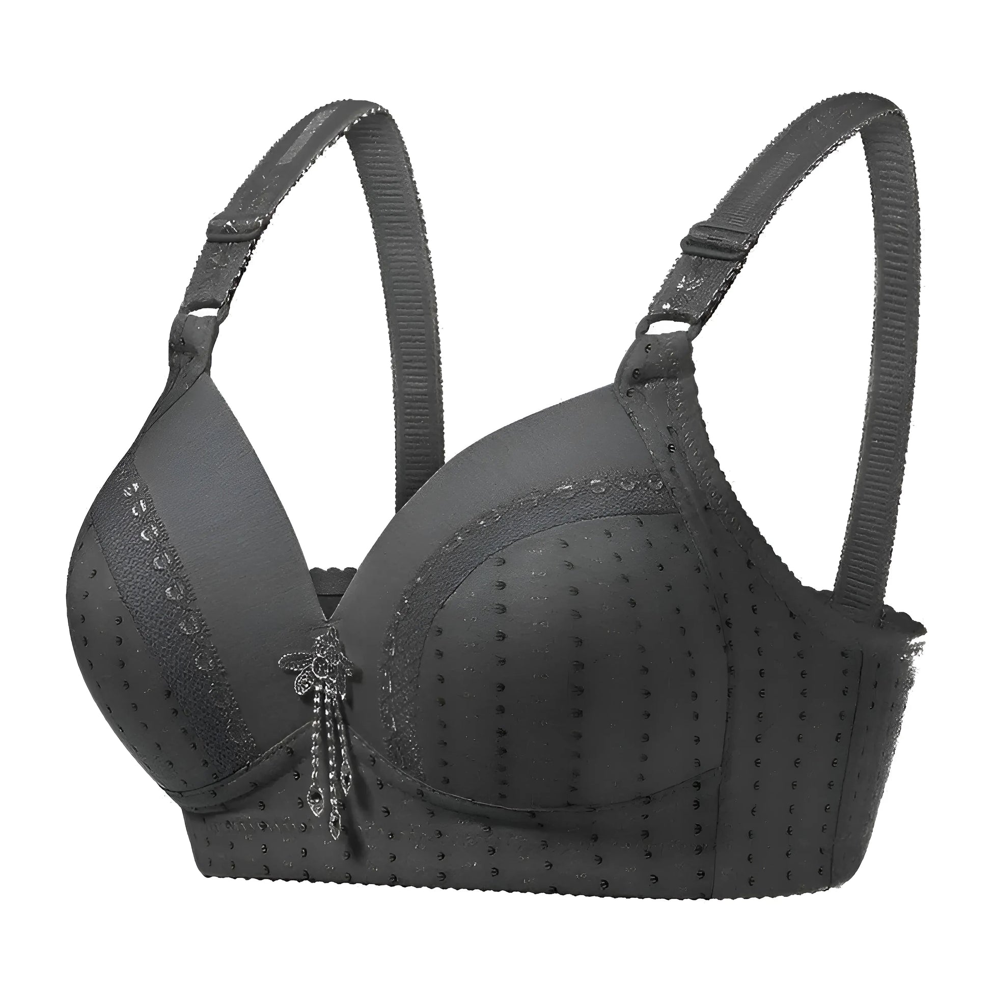 Noir Soutien-gorge push-up respirant