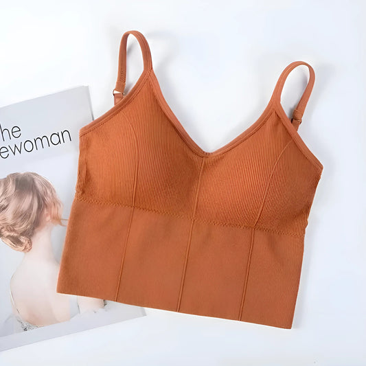 Orange Bralette Top