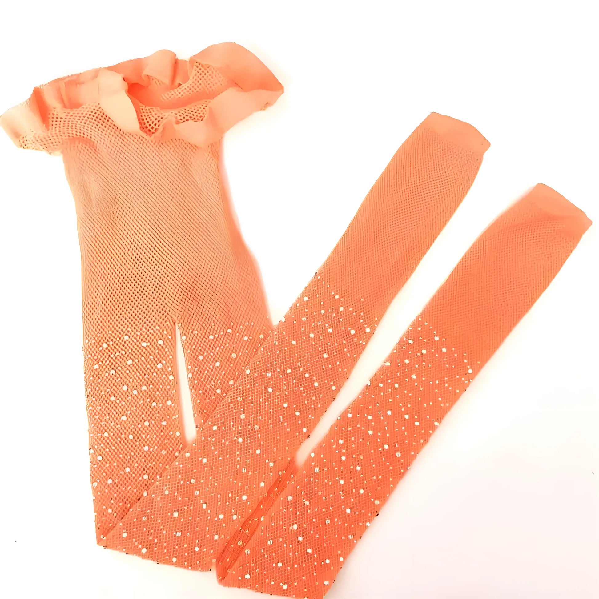 Orange Collants brillants