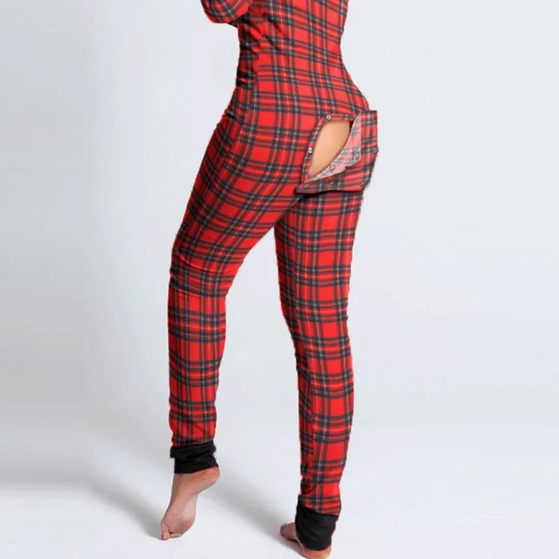 Pyjama une pièce pour femmes avec motifs de noël