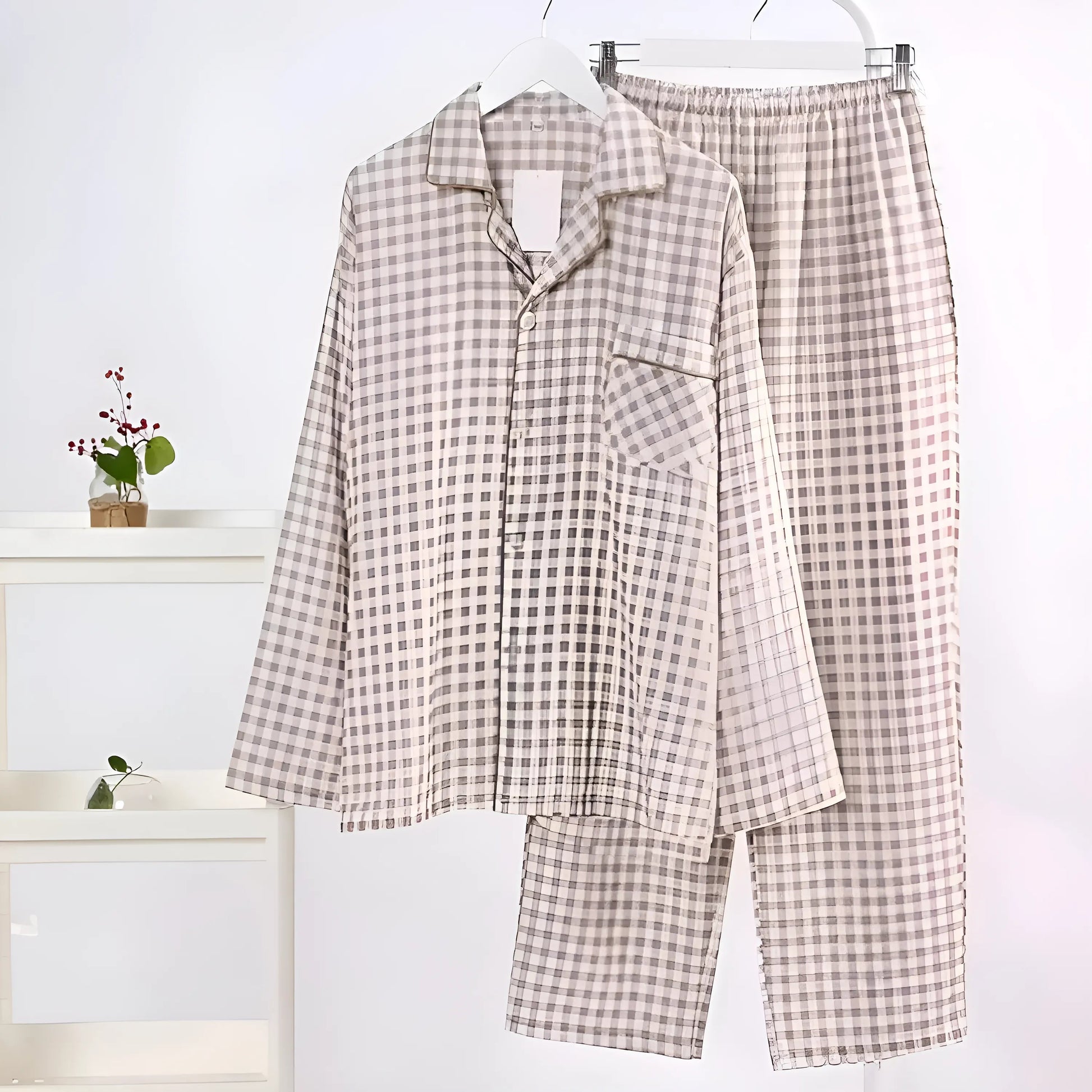  Pyjamas à carreaux pour hommes