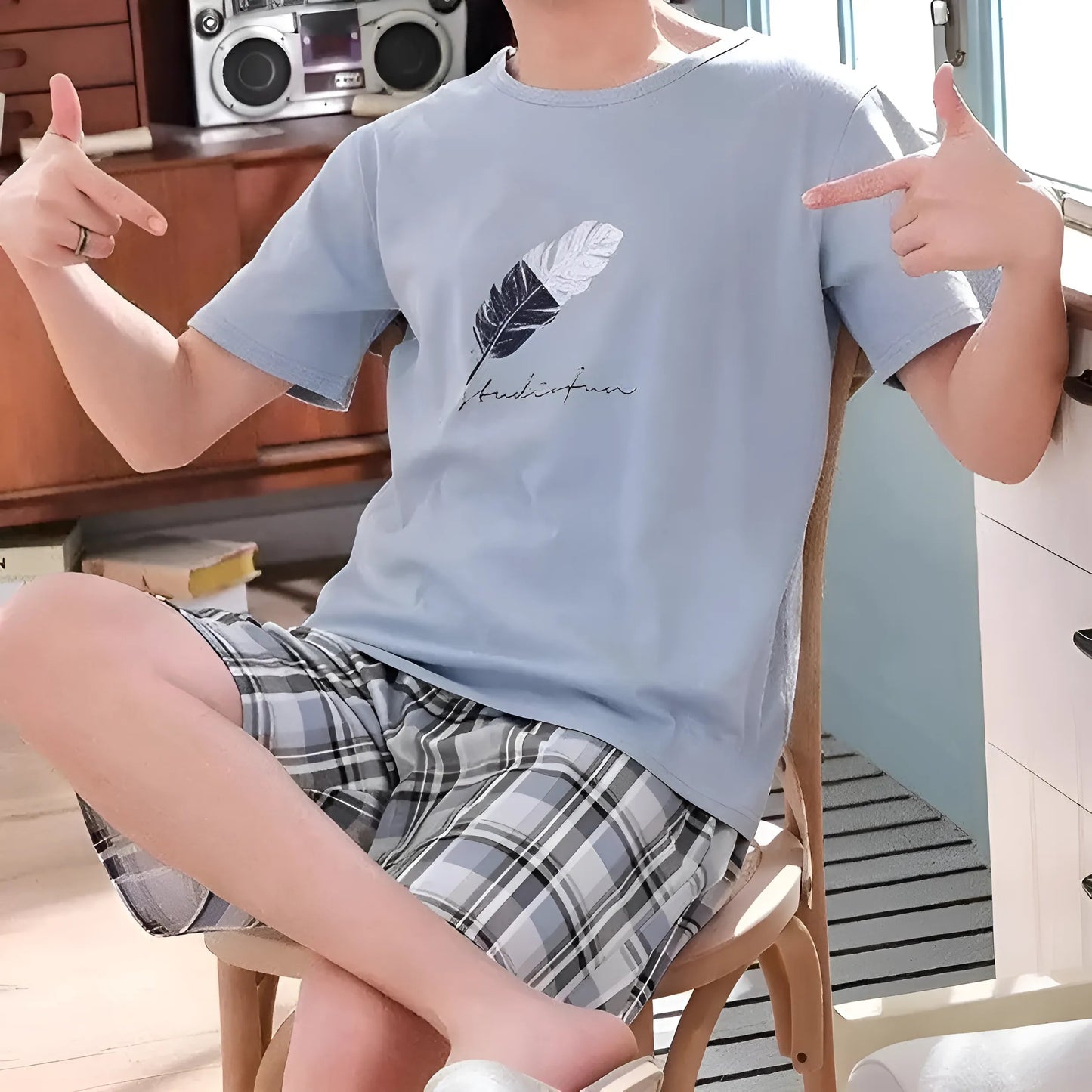  Pyjamas pour hommes à motifs