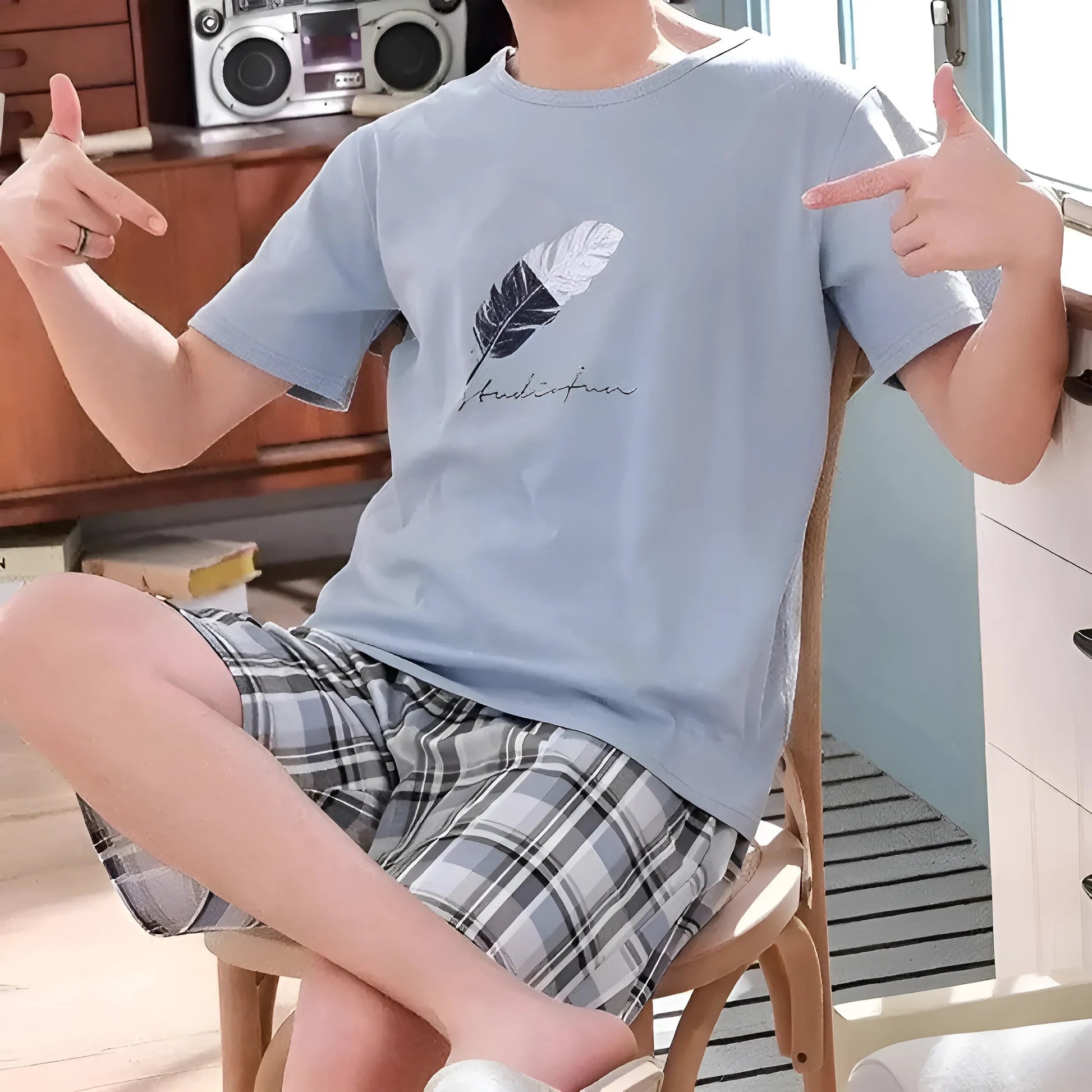  Pyjamas pour hommes à motifs