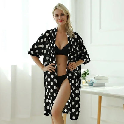 Robe à pois