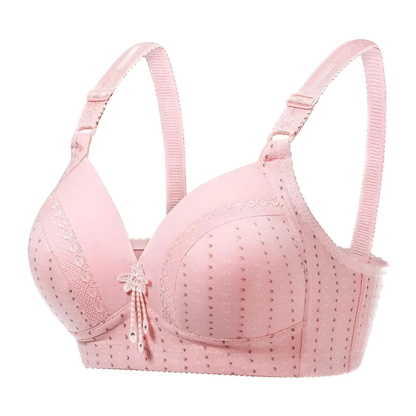 Rose clair Soutien-gorge push-up respirant