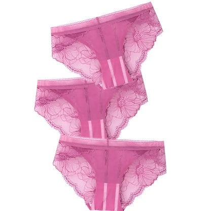 Rose Culottes en dentelle, pack de trois