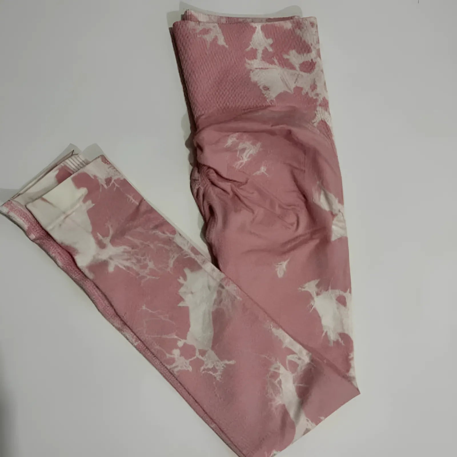 Rose Leggings pour femmes avec motif décoratif