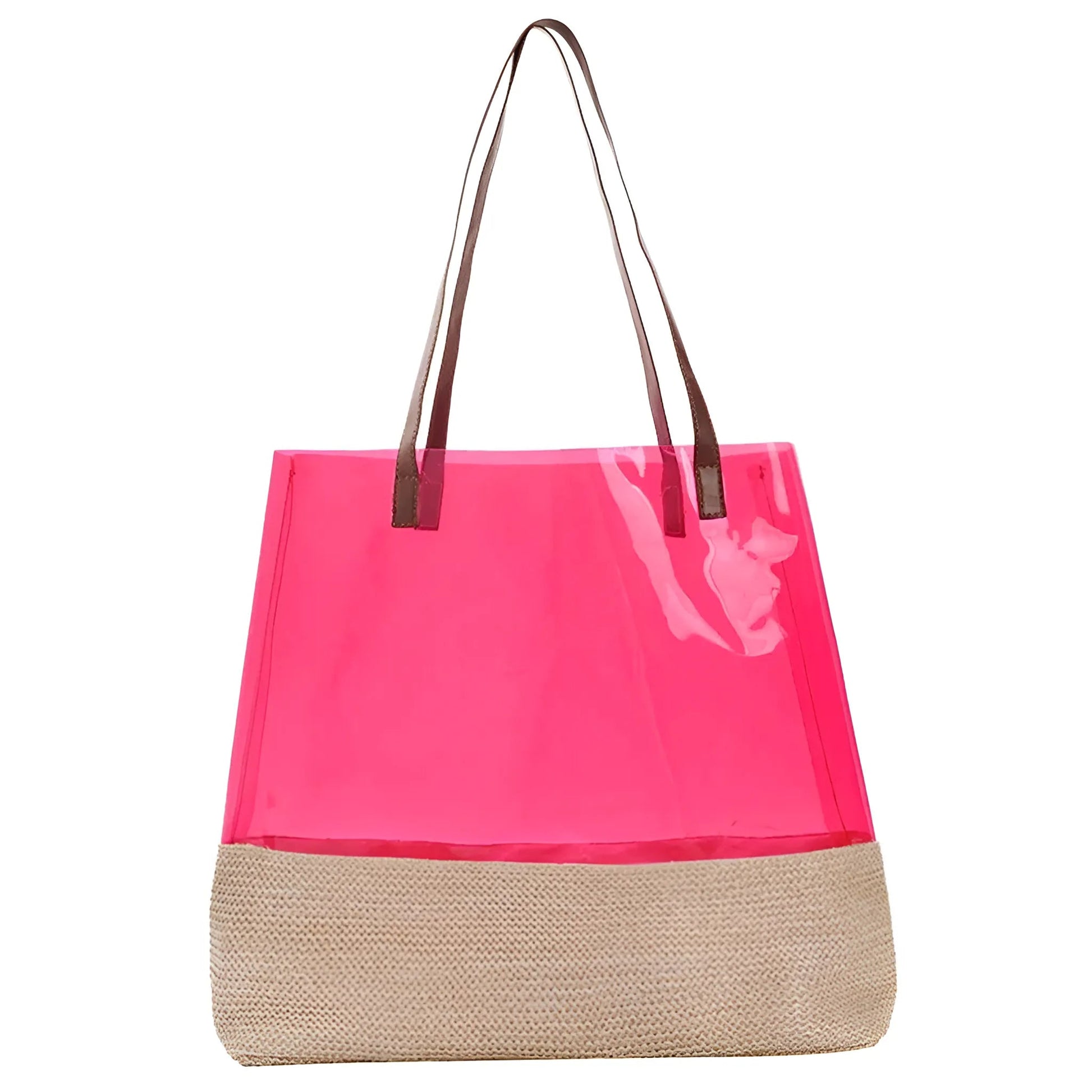 Rose Sac de plage transparent