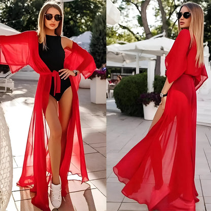 Rouge Kimono de Long Beach