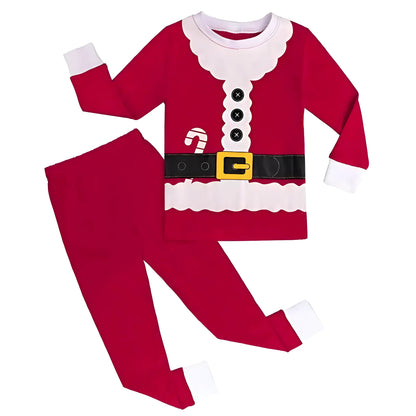 Rouge Pyjamas de Noël pour enfants