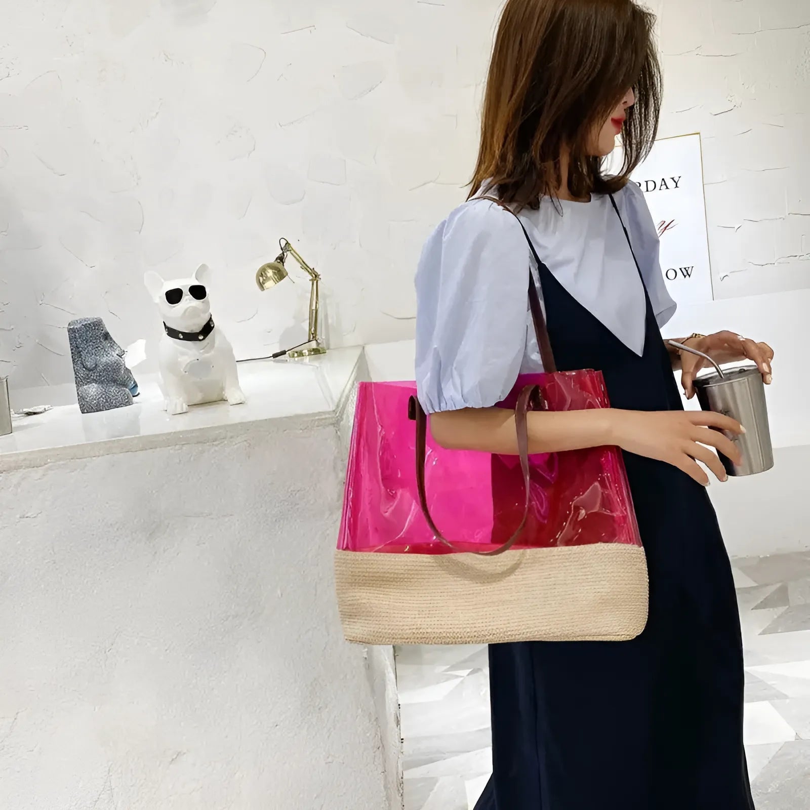  Sac de plage transparent