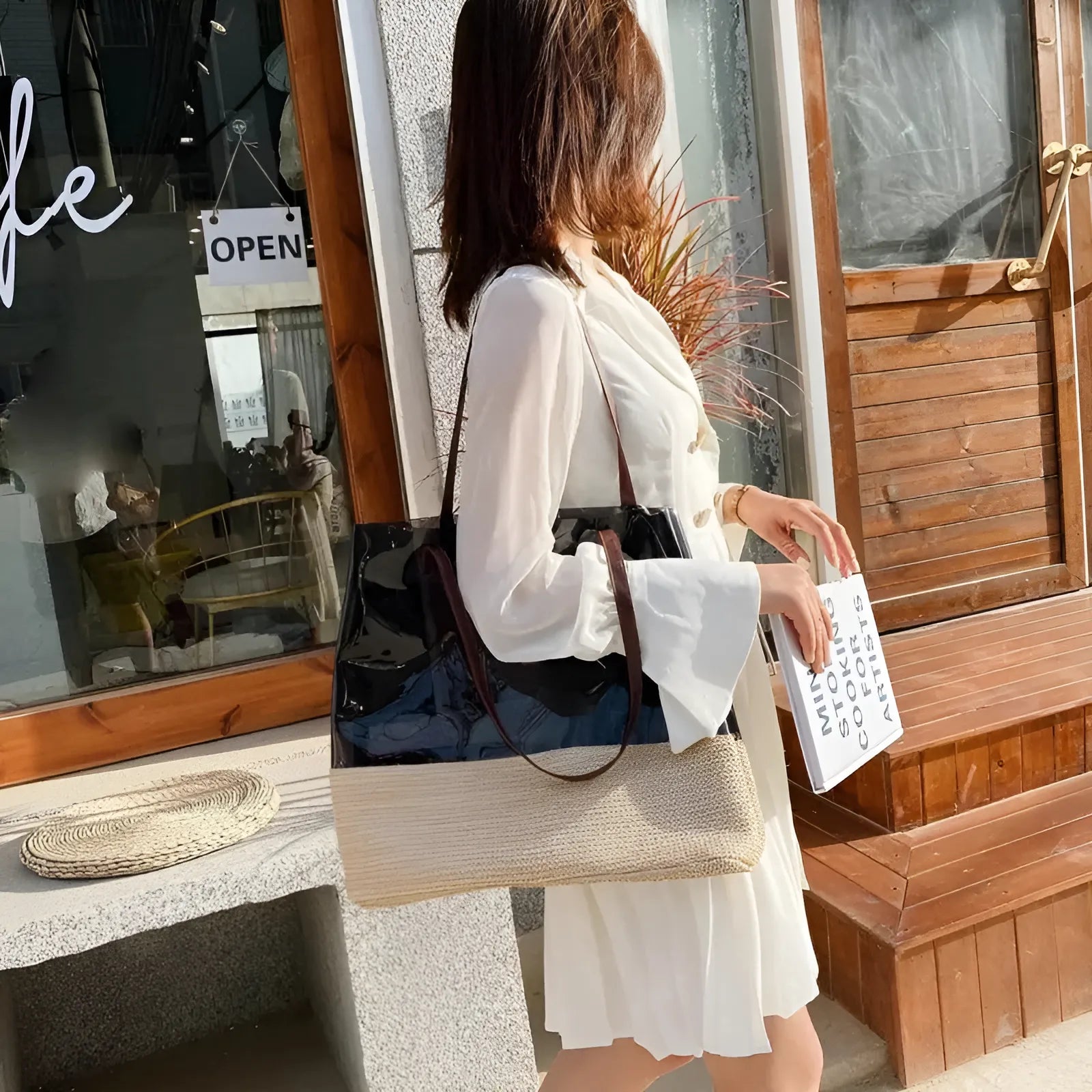  Sac de plage transparent