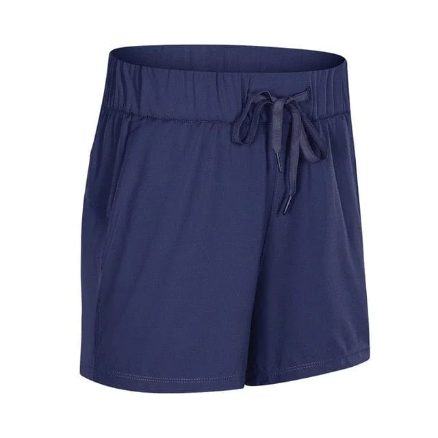 Short de sport ample - bleu marine / xxs