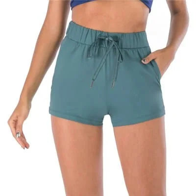 Short de sport ample - turquoise / xxs