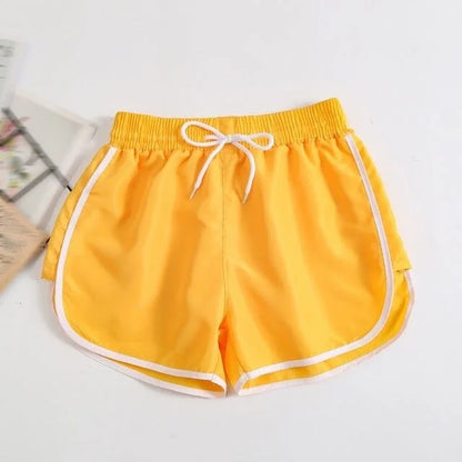 Short de sport classique - jaune / s/m