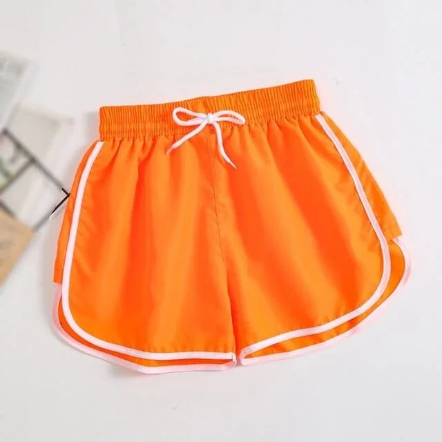 Short de sport classique - orange / s/m