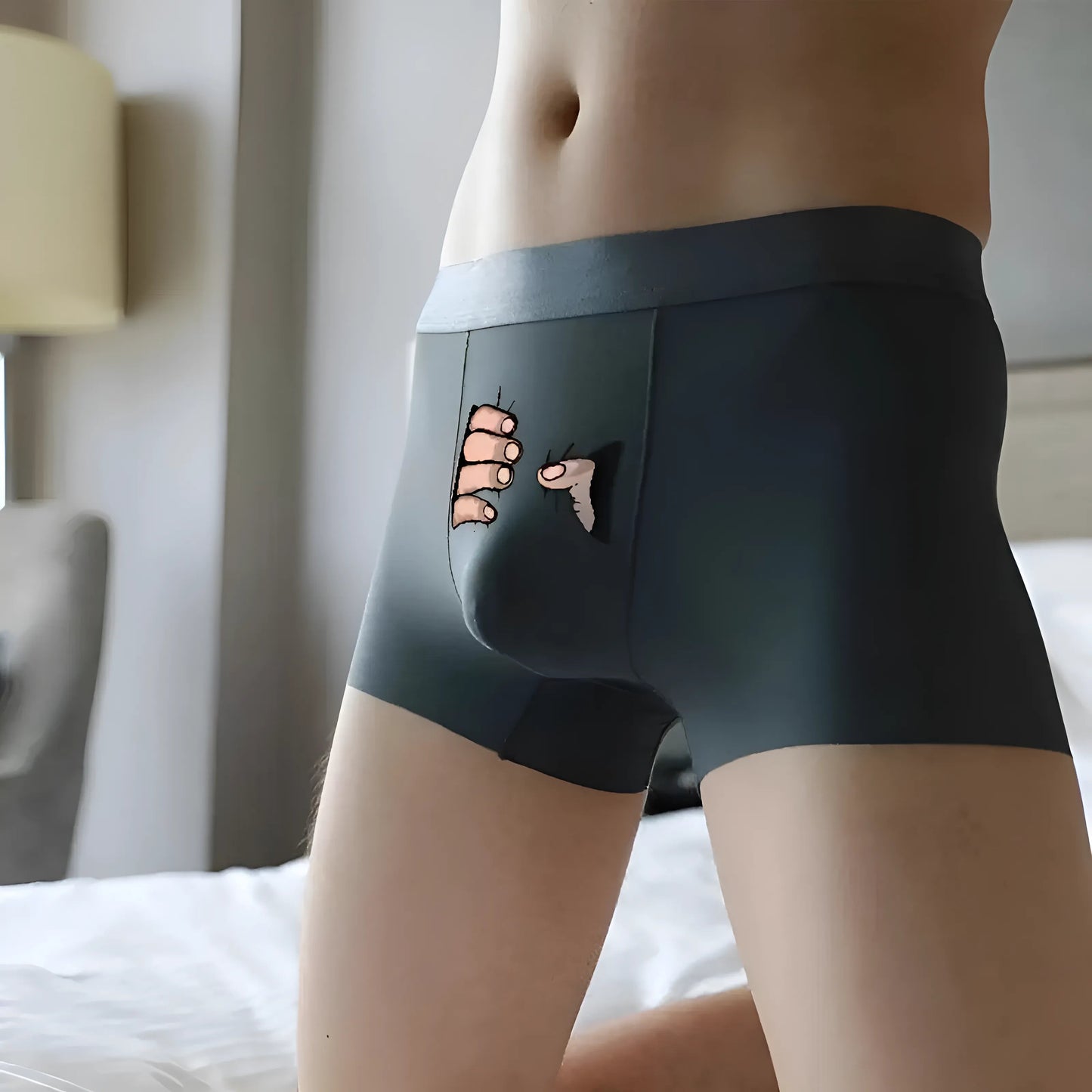  Shorts de bain pour hommes avec imprimé amusant