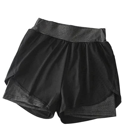 Shorts de sport bicolores - gris / s