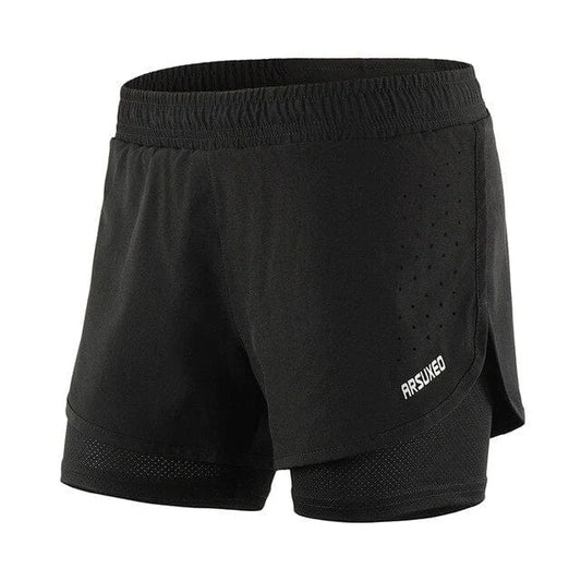 Shorts de sport moulants - noir / xs