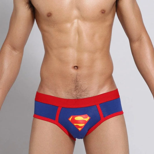 Slips superman pour homme - bleu marine / xs