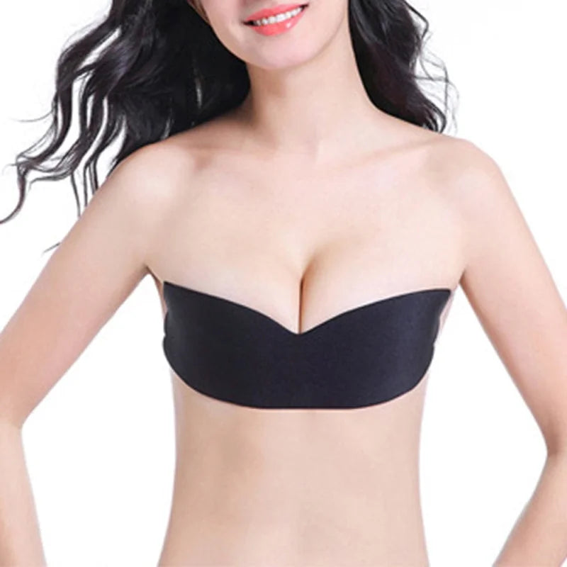 Soutien-gorge autoadhésif en silicone universel