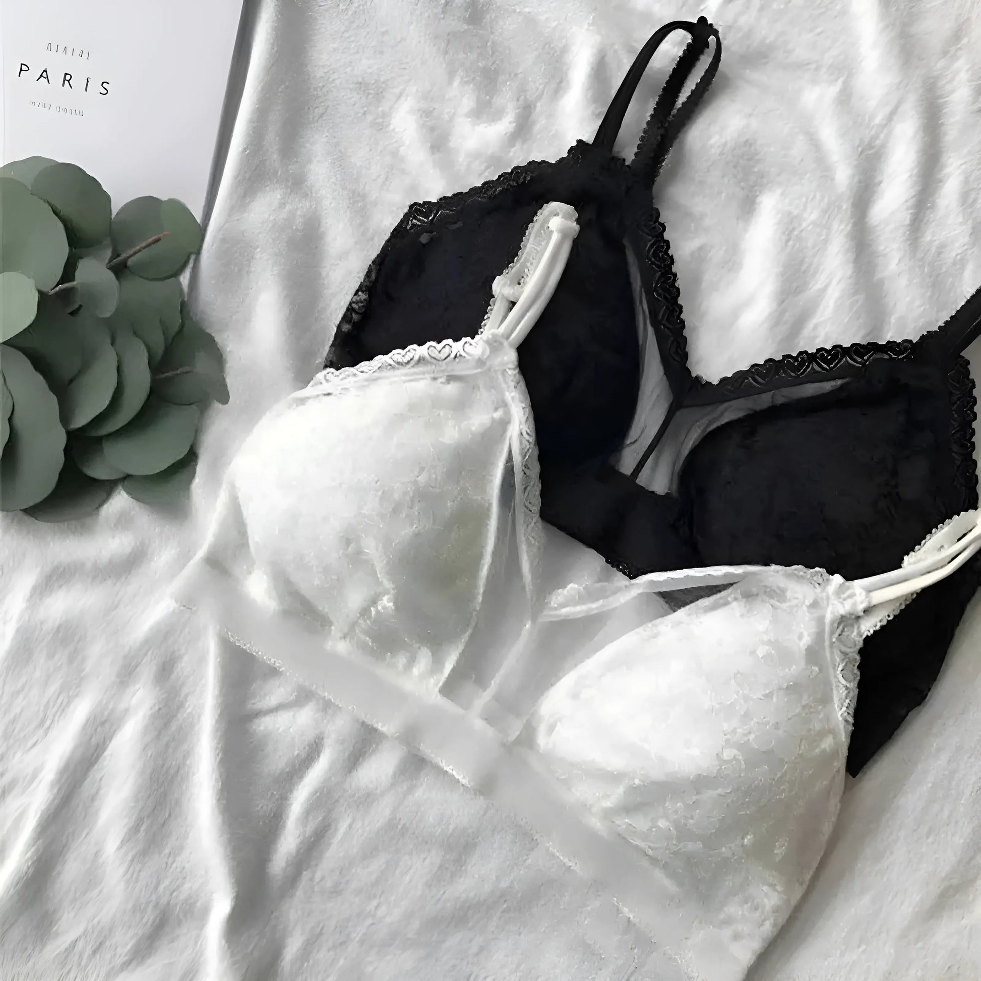  Soutien-gorge bralette à bretelles