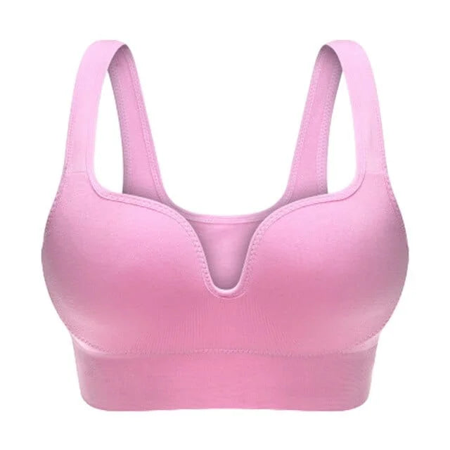 Soutien-gorge de sport à coupe classique - rose / s