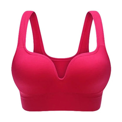 Soutien-gorge de sport à coupe classique - rouge / s