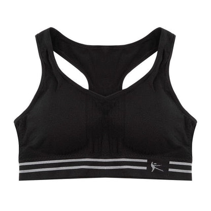 Soutien-gorge de sport respirant - noir / universel