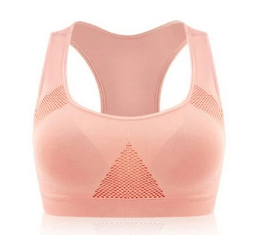 Soutien-gorge de sport respirant - rose / s