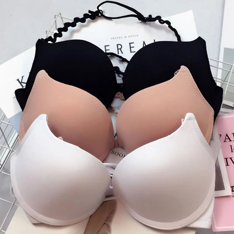 Soutien-gorge en dentelle à fermeture