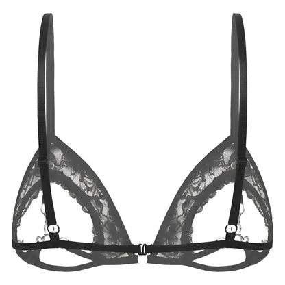  Soutien-gorge en dentelle avec détail découpé