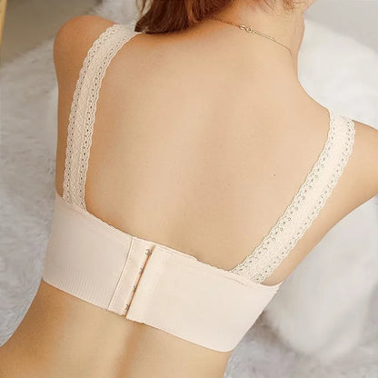 Soutien-gorge en dentelle avec sangles au cou