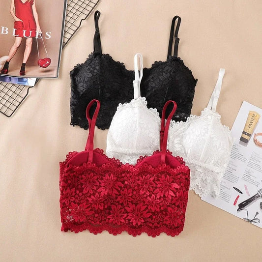 Soutien-gorge en dentelle style bralette