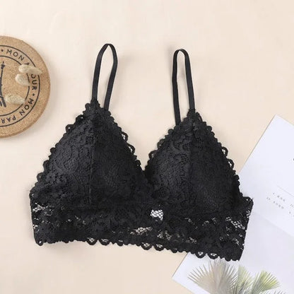 Soutien-gorge en dentelle universel - noir / universel