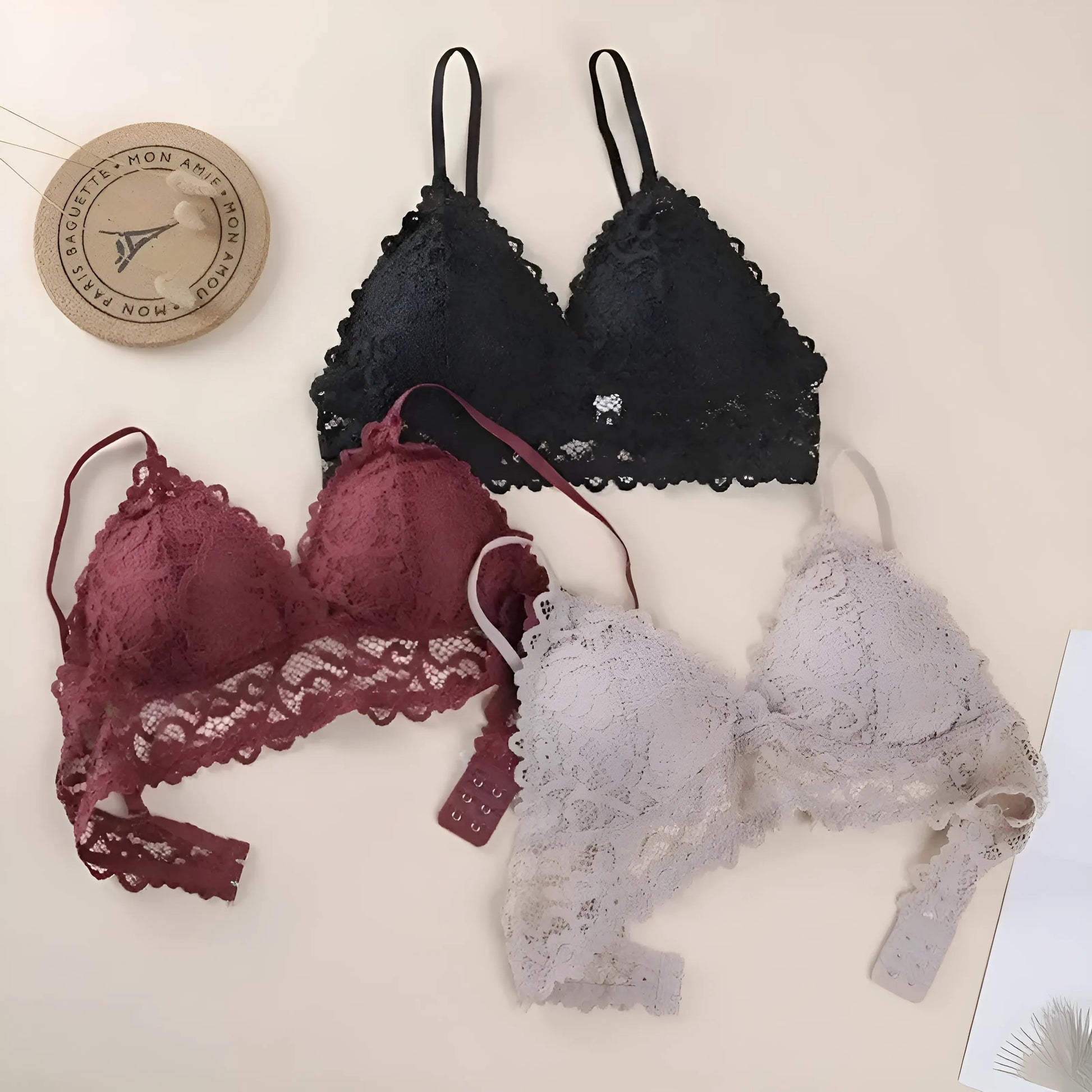  Soutien-gorge en dentelle universel