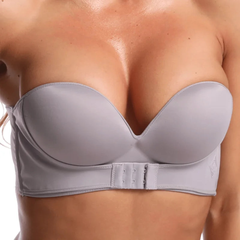 Soutien-gorge push-up à fermeture