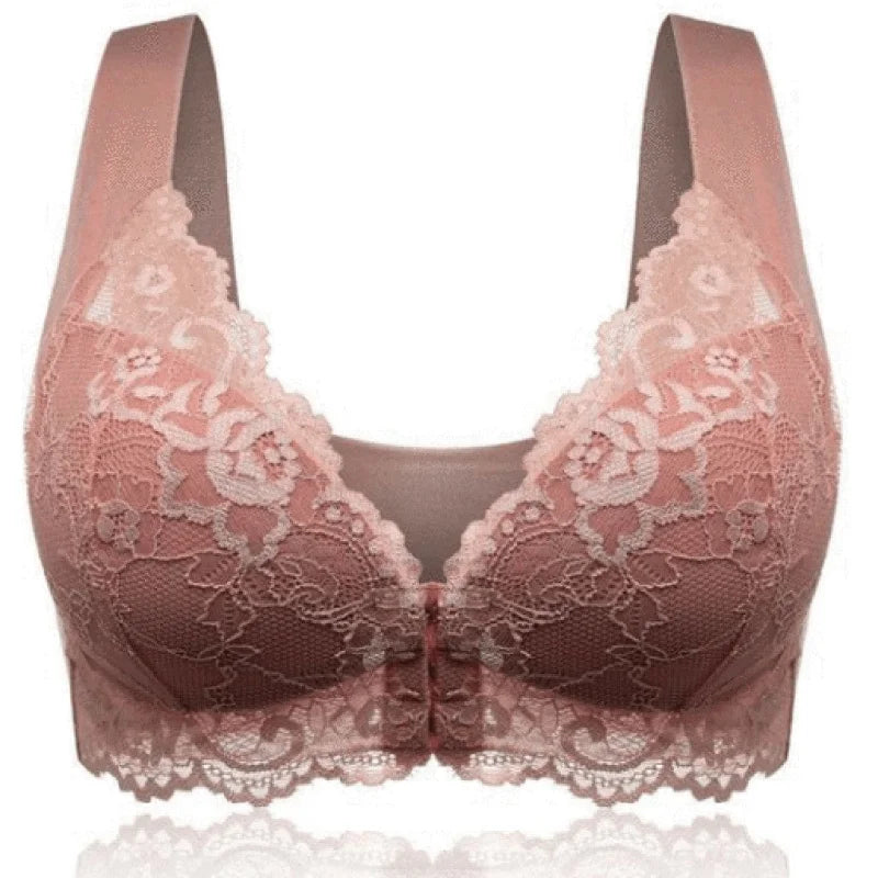 Soutien-gorge push-up avec fermeture à l’avant - rose / 90b